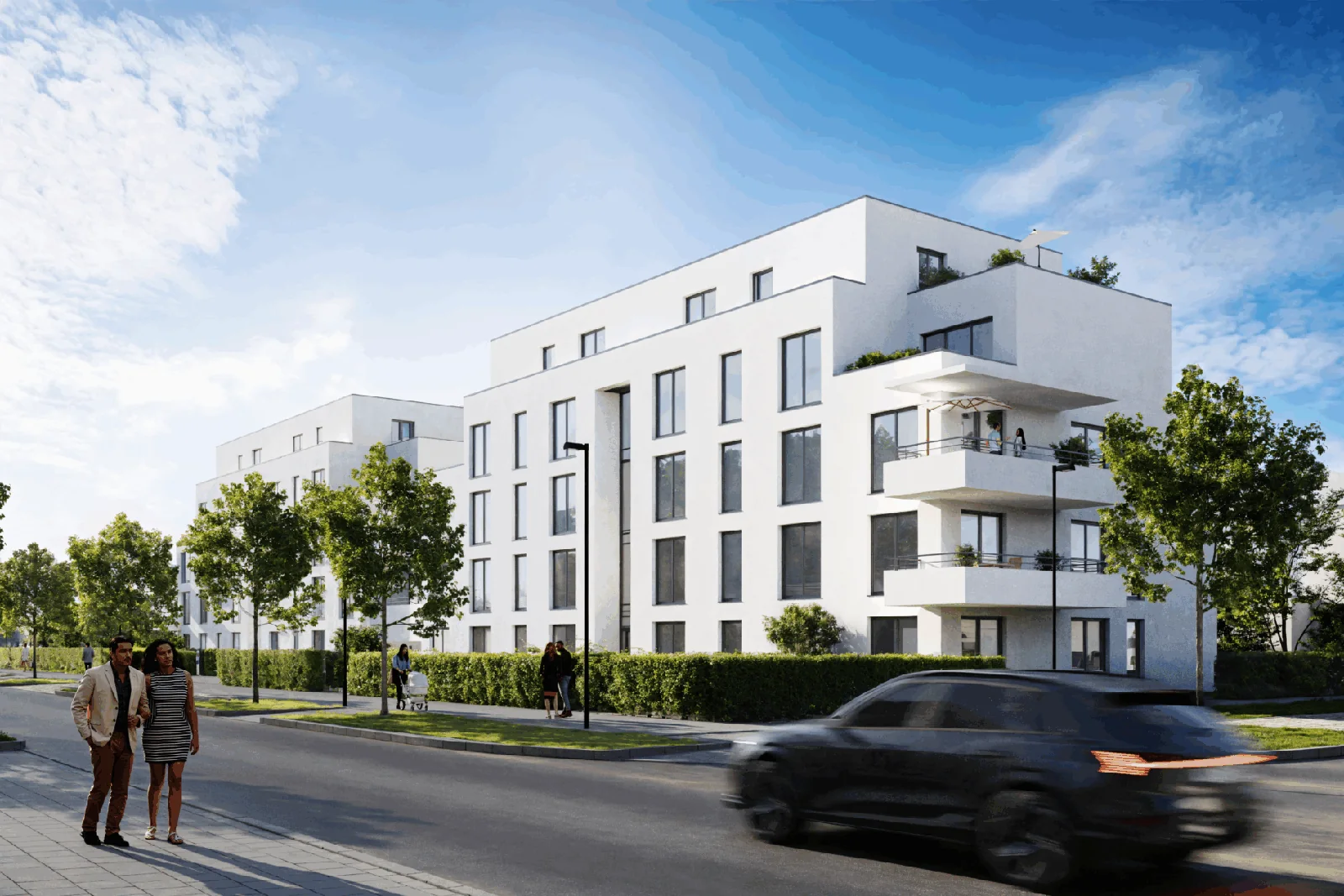 Beispiel einer Architekturvisualisierung aus der Projektpräsentation